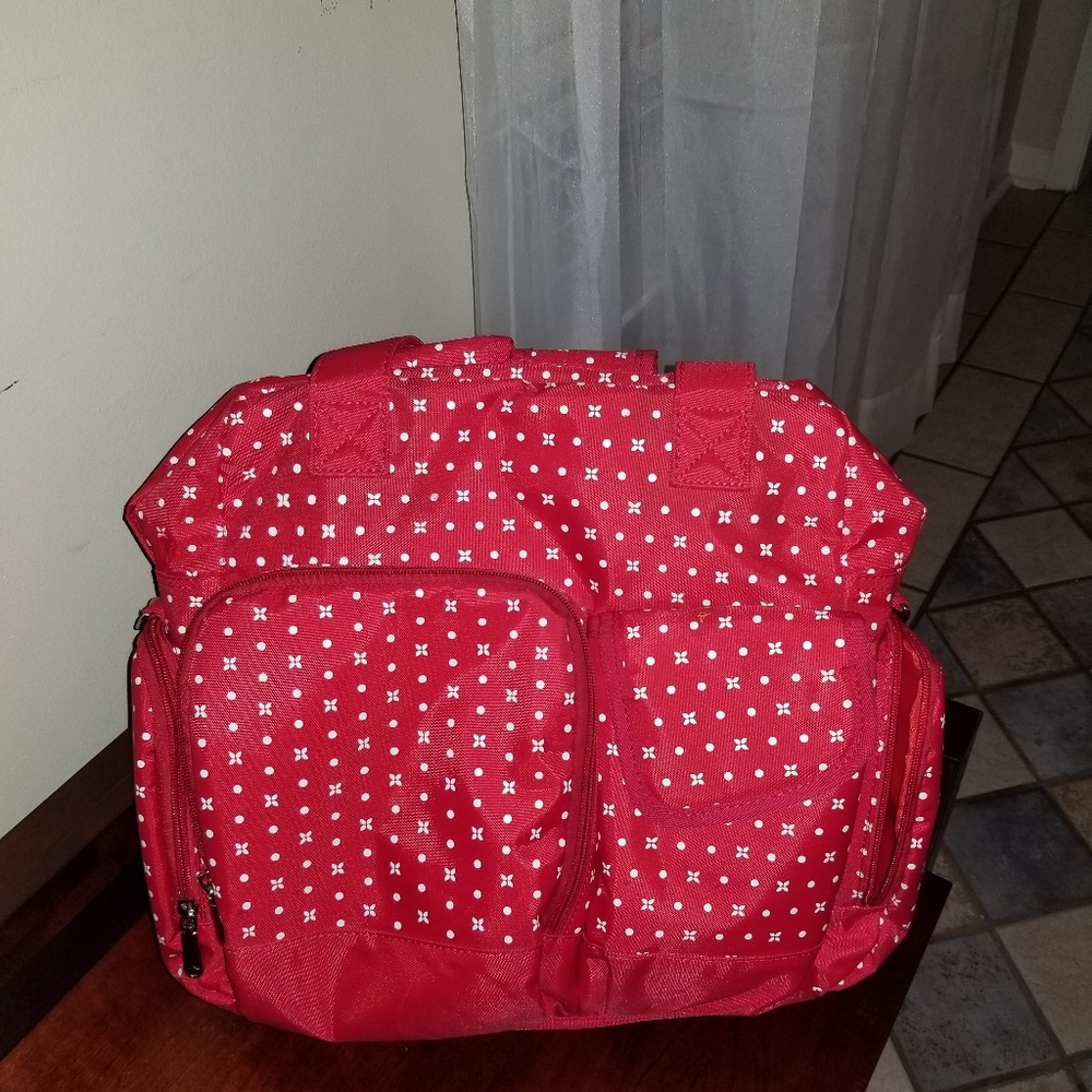 Backpack diaper bag